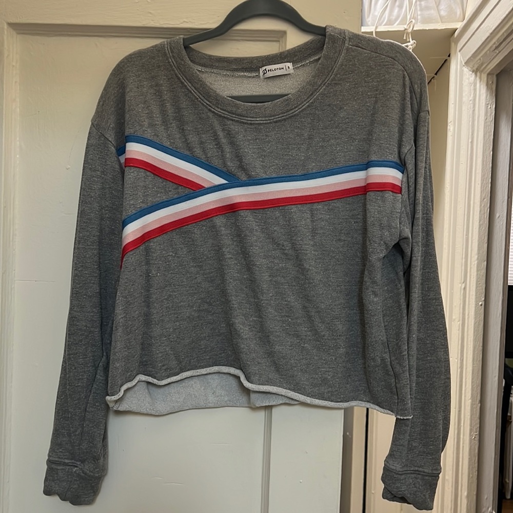 Peloton crop sweatshirt
